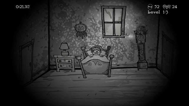 [Игра Go To Bed Survive The Night- серия #1 - прохождение] - Детские страхи - Первый взгляд смотреть онлайн
