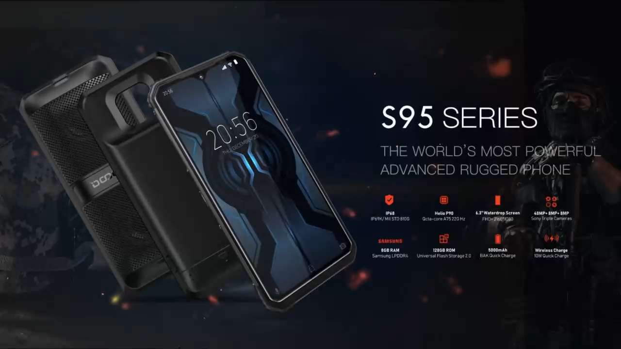 Doogee анонсировала новый «неубиваемый» смартфон S95 Pro смотреть онлайн