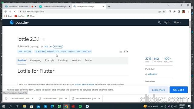 How To Use Lottie Files in Flutter Apps || Annimation in Flutter. смотреть онлайн