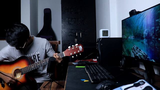 GIVEAWAY - Intern Guitar 38c Review! Cheapest? Best budget guitar for beginners? смотреть онлайн