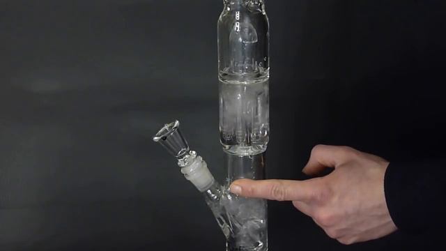 Black Leaf Elite 6 Arm Percolator Bong GPER 028 смотреть онлайн