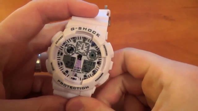 Часы g shock белые купить смотреть онлайн