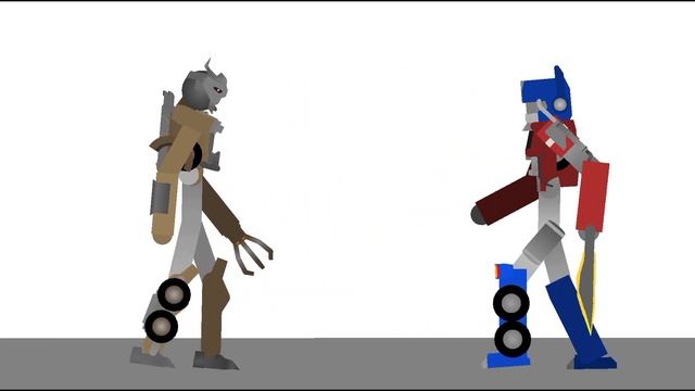 Stick nodes TF ROTB Optimus Prime vs Scourge part 1 смотреть онлайн