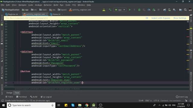 01. Firebase Android Studio - Sign Up (Kali ini pake cara manusia biasa) смотреть онлайн