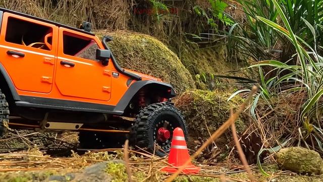 1/12 SCALE RC CAR OFF ROAD CONVOY | JEEP RUBICON WRANGLER CHEEROKE MN128 WPL C34 | KANG SOPIR RC смотреть онлайн