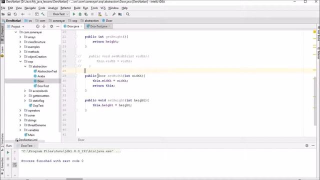 Java Dersleri 208 OOP Getter ve Setter Metotları Bölüm2 смотреть онлайн