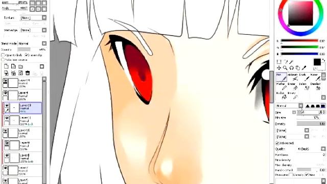 Solis in PaintTool SAI смотреть онлайн
