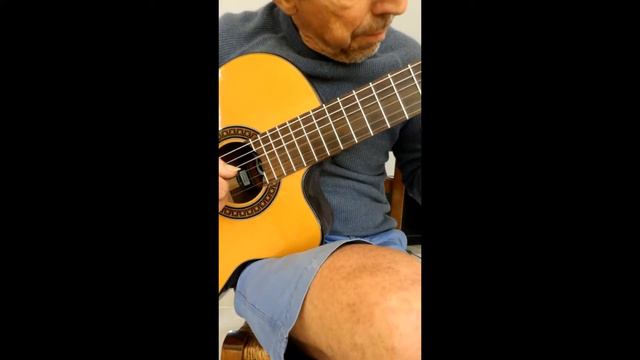 The most beautiful guitar tunes and arpeggios "August". смотреть онлайн