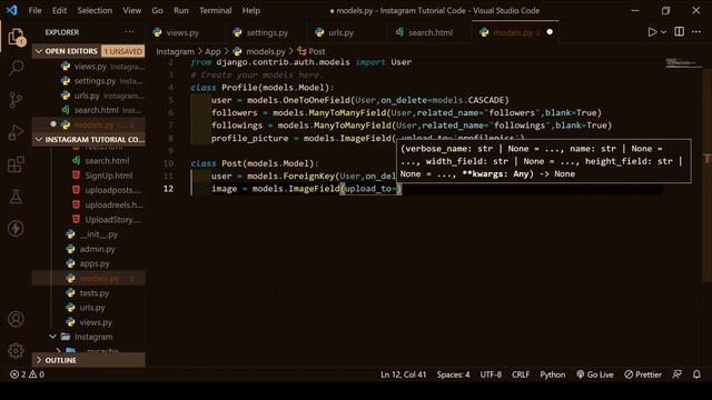 Instagram Clone In Django In Hindi ? : #10 User Post Model | CodeWithSingh смотреть онлайн