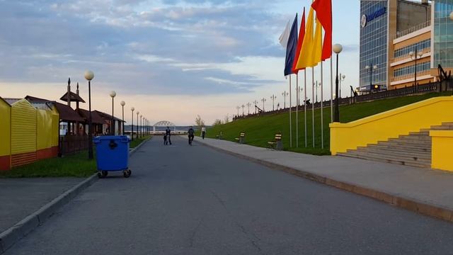 Велопрогулка. Речной порт (г. Чебоксары, 20.05.2017 г.) смотреть онлайн