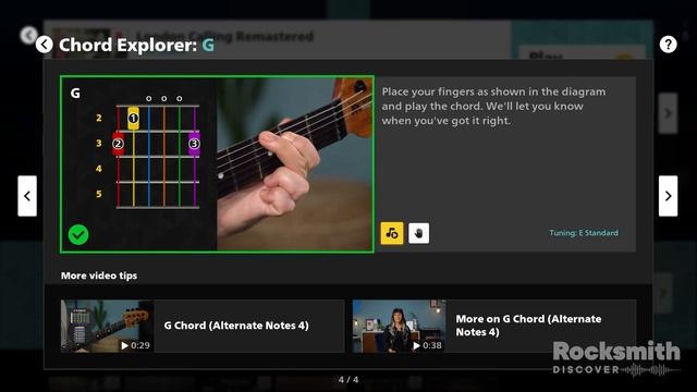 Rocksmith+ | Discover: Guitar Chord Charts смотреть онлайн