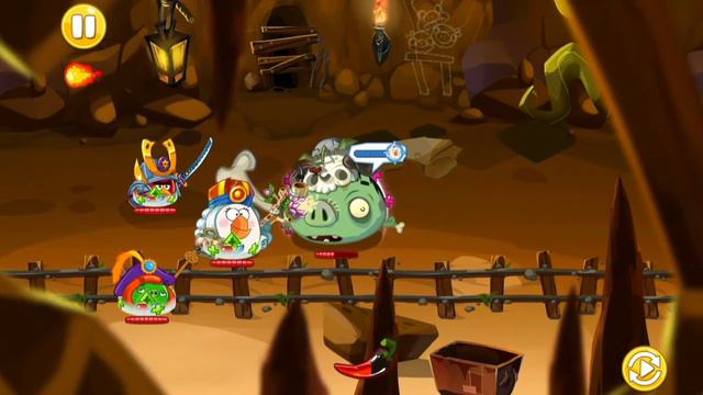 I Whooped Undead Bone Hunter's Ass (Chronicle Cave 12 Boss) Angry Birds Epic Gameplay #6 смотреть онлайн