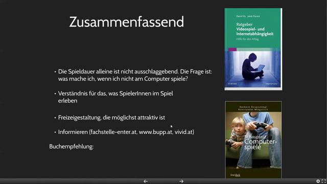 Game Over? – Über die Faszination von Computerspielen - Webinar смотреть онлайн