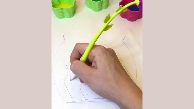 Учим букву А. Рисуем аквариум просто. смотреть онлайн