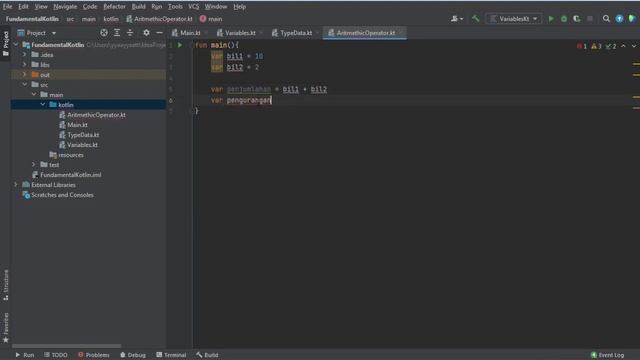 Pemrograman Kotlin - Operator Aritmatika #7 смотреть онлайн
