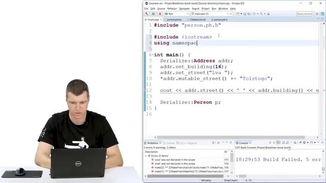 08 C++ Protobuf API 1 смотреть онлайн