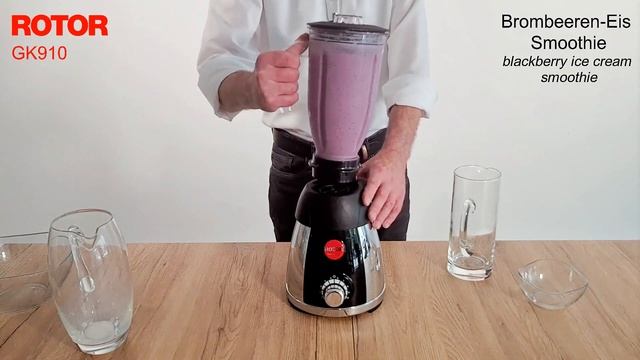 ROTOR Mixer Blender GK910 mit 2 und 4 Liter Aufsatz. Made in Switzerland. смотреть онлайн