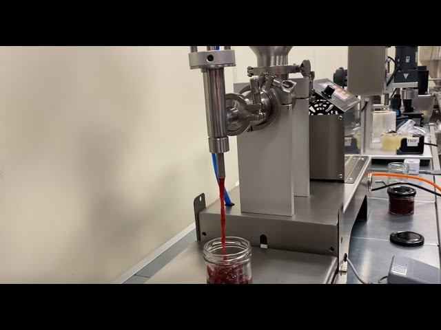 Шнековый дозатор для густых и вязких продуктов смотреть онлайн