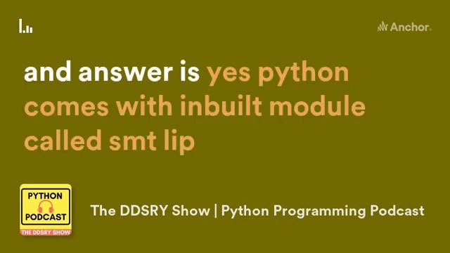 #32 How to send Emails by using Python 3.10.7 Programming Language? | Podcast | The DDSRY Show смотреть онлайн