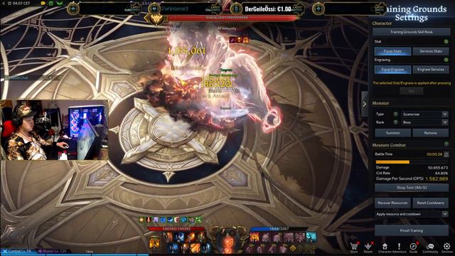 Lost Ark EU 1460 GS Wardancer EU | Eso 1 spender Wardancer parse смотреть онлайн