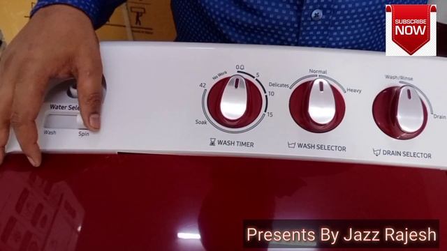 #Samsung 8Kg Semi Automatic Washing Machine Demo смотреть онлайн