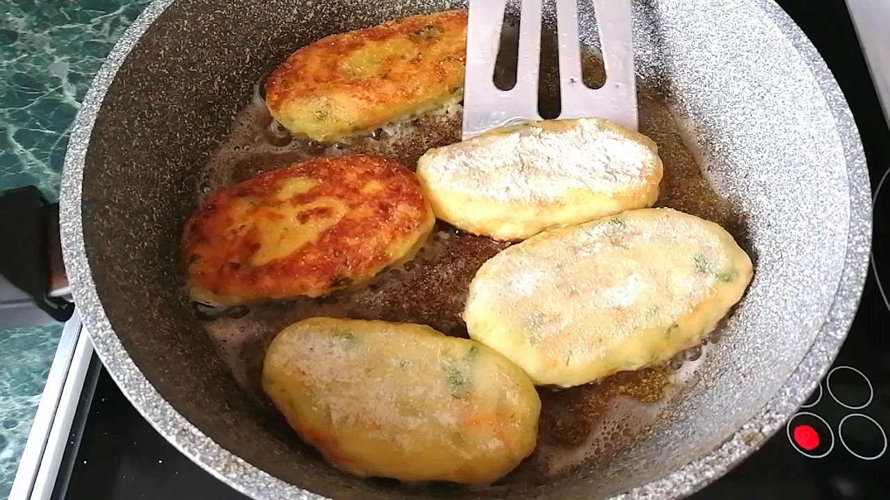 Если у вас есть картофель и 1 яйцо Приготовьте супер вкусные Котлеты из картофеля смотреть онлайн
