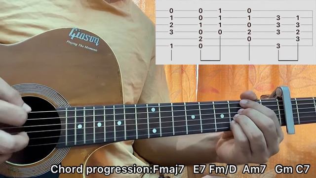 Double Take - Dhruv // Easy Guitar Tutorial, Lesson, Chords смотреть онлайн