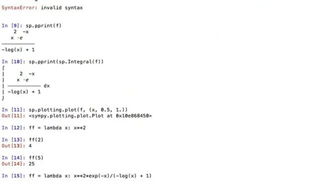Integrate sympy into ipython --pylab session смотреть онлайн