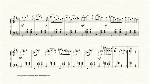 Schubert, Waltz in B minor, Op. 18, No. 6, D145.mp4 смотреть онлайн