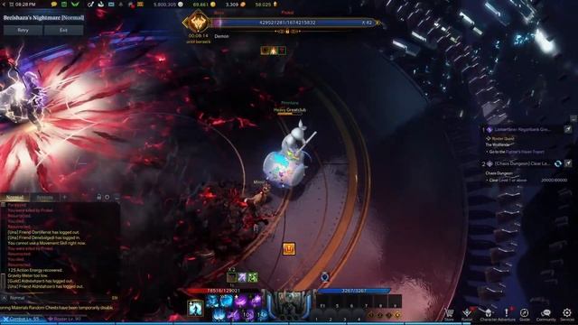 [Lost Ark] 1500 Rage Hammer Destroyer vs Prokel Normal Practice NO ITEMS смотреть онлайн