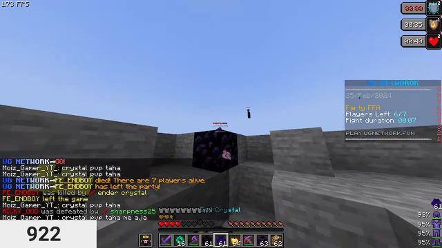 Minecraft PVP With Subscribers 24/7 | Day : 3 смотреть онлайн