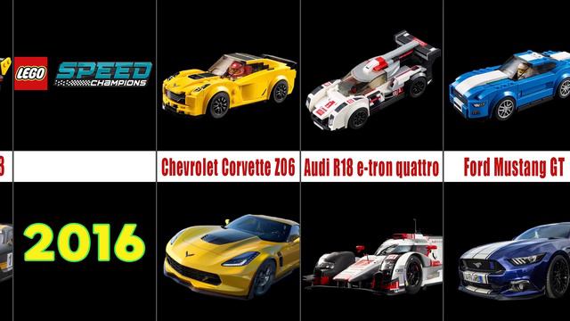 LEGO Speed Champions VS Real Cars (2018~2015) смотреть онлайн