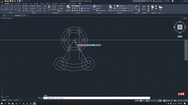 2 2D Drafting AutoCAD practice हिन्दी L2 смотреть онлайн