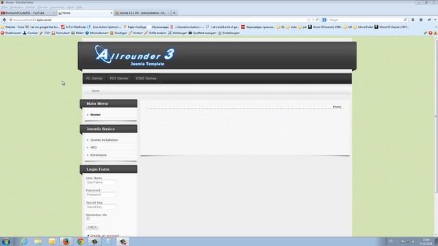 Joomla 3.2.1 Tutorial #5 - How to create an DopDown - menu with submenu and pics смотреть онлайн