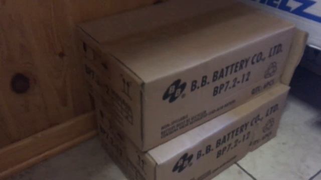 Отгружаем 3 ящика Новых Аккумуляторов b.b battery bp 7-12 смотреть онлайн