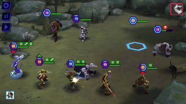 Turtles VS Shredder - Teenage Mutant Ninja Turtles Legends смотреть онлайн