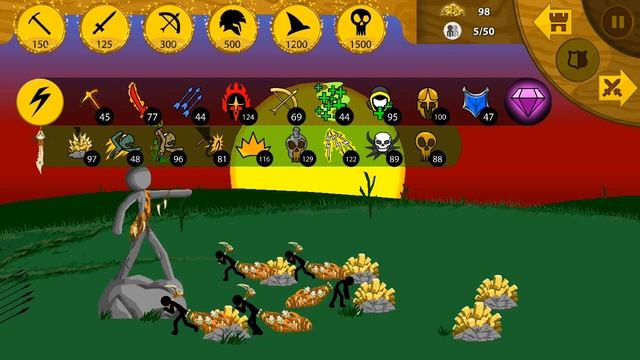 Người Que Đại Chiến Chế Độ Mới : # 65 _Giant Savage vs Giant Attack New _Stick war legacy смотреть онлайн