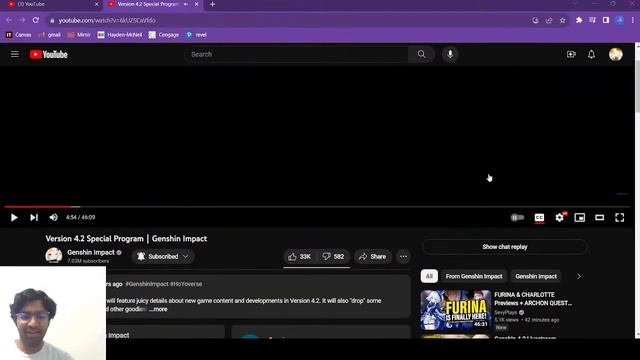 Genshin 4.2 and Star Rail 1.5 livestream reactions смотреть онлайн
