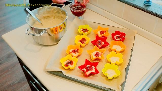 Вкусные кексики очень просто. Как приготовить кексы смотреть онлайн