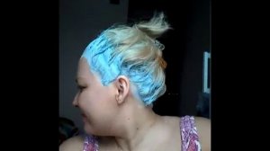 Платиновый блондин дома, окрашивание корней и тонирование по длине, краситель igora royal 9,5.1