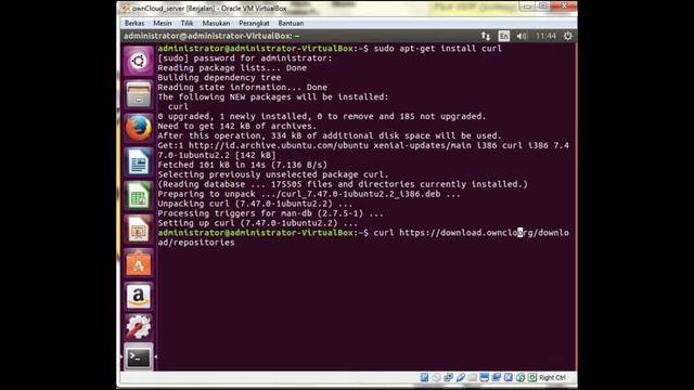 Instalasi dan konfigurasi OWnCloud pada ubuntu 16.04 (UAS_Adminsikom) смотреть онлайн