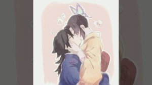 Ты моя химия/клип по аниме клинок рассекающий демонов/Гио+Шинобу