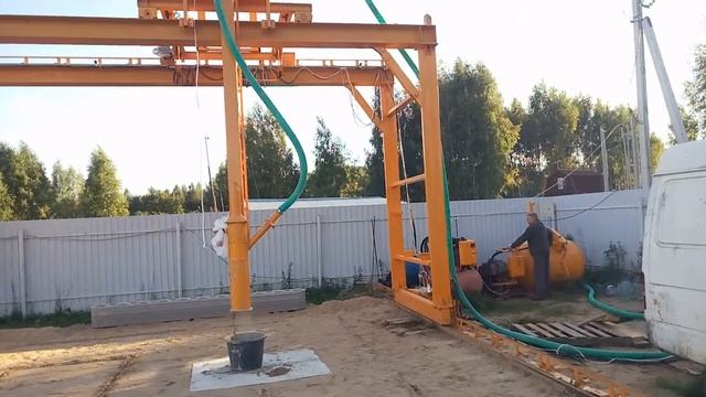Строительный принтер подача бетона смотреть онлайн