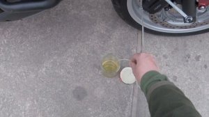 Honda NC750X (замена тормозной жидкости) часть2