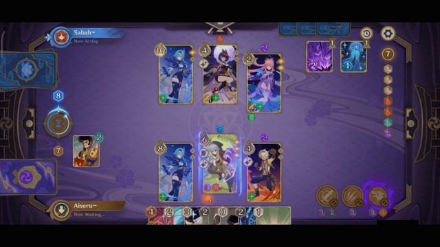 This is what happens if you use another player's team comp... | Genshin Impact TCG смотреть онлайн