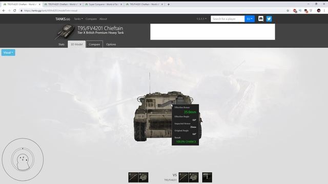 Куда пробивать T95/FV4201 Chieftain ● Обзор брони и уязвимых мест смотреть онлайн