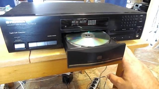 PIONEER PD S603 CSÚCS MINŐSÉGI CD LEJÁTSZÓ PLATTE MECHANIKÁS,MELYNEK KÖSZÖNHETŐ, HOGY A LEMEZ LEBEG смотреть онлайн