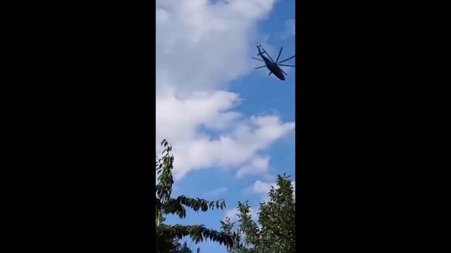 Новороссия. Тяжёлый Ми-26 . смотреть онлайн