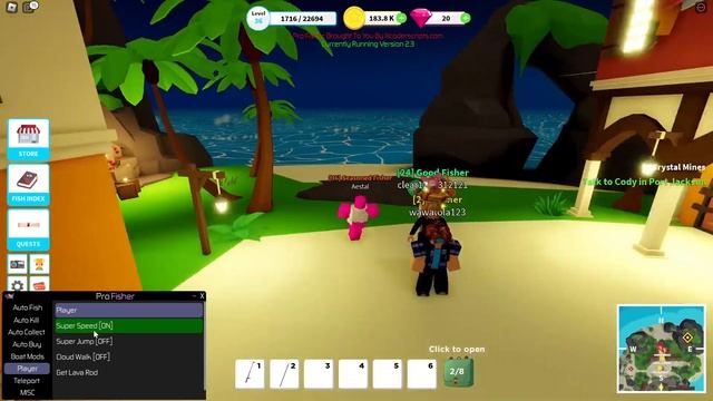 Fishing Simulator GUI Script | Auto Fish, Auto Kill смотреть онлайн