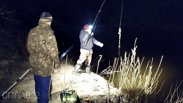 НОЧНАЯ РЫБАЛКА продолжение СПЛАВ22 #налим #рыбалка #2022 смотреть онлайн